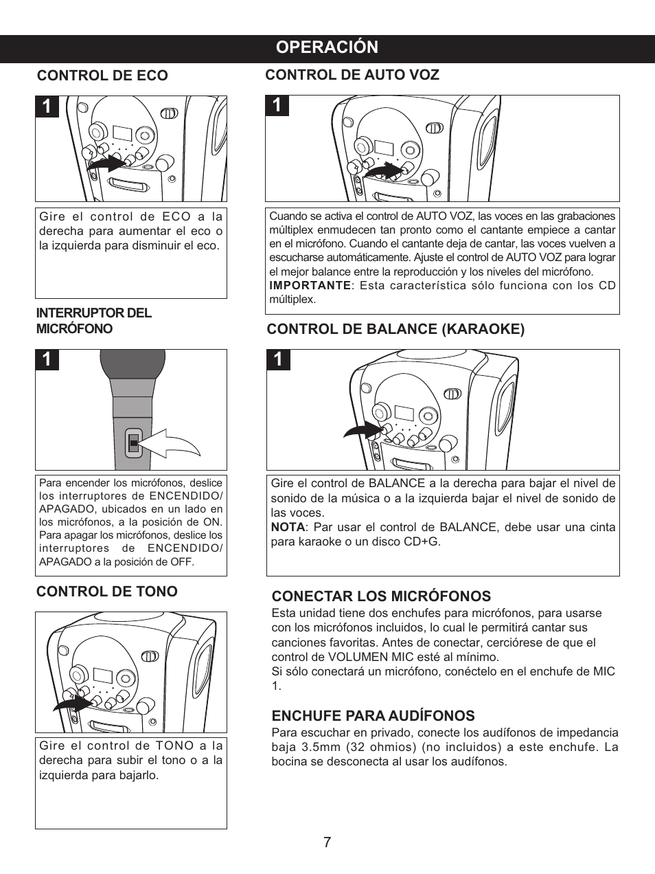 Operación | Memorex .MKS2422 User Manual | Page 28 / 40