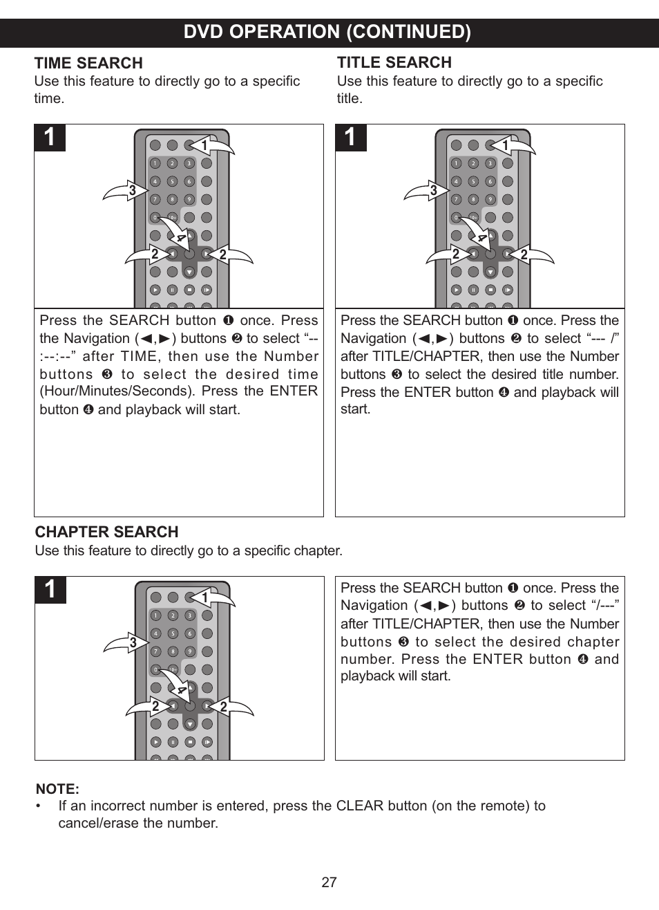 Dvd operation (continued) | Memorex MVDP1076 User Manual | Page 28 / 44