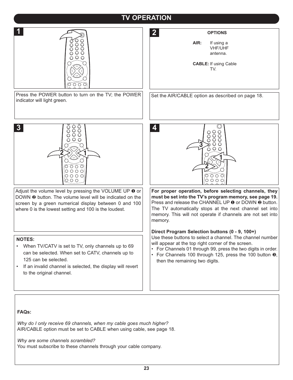 Tv operation | Memorex MT3010OM User Manual | Page 24 / 42