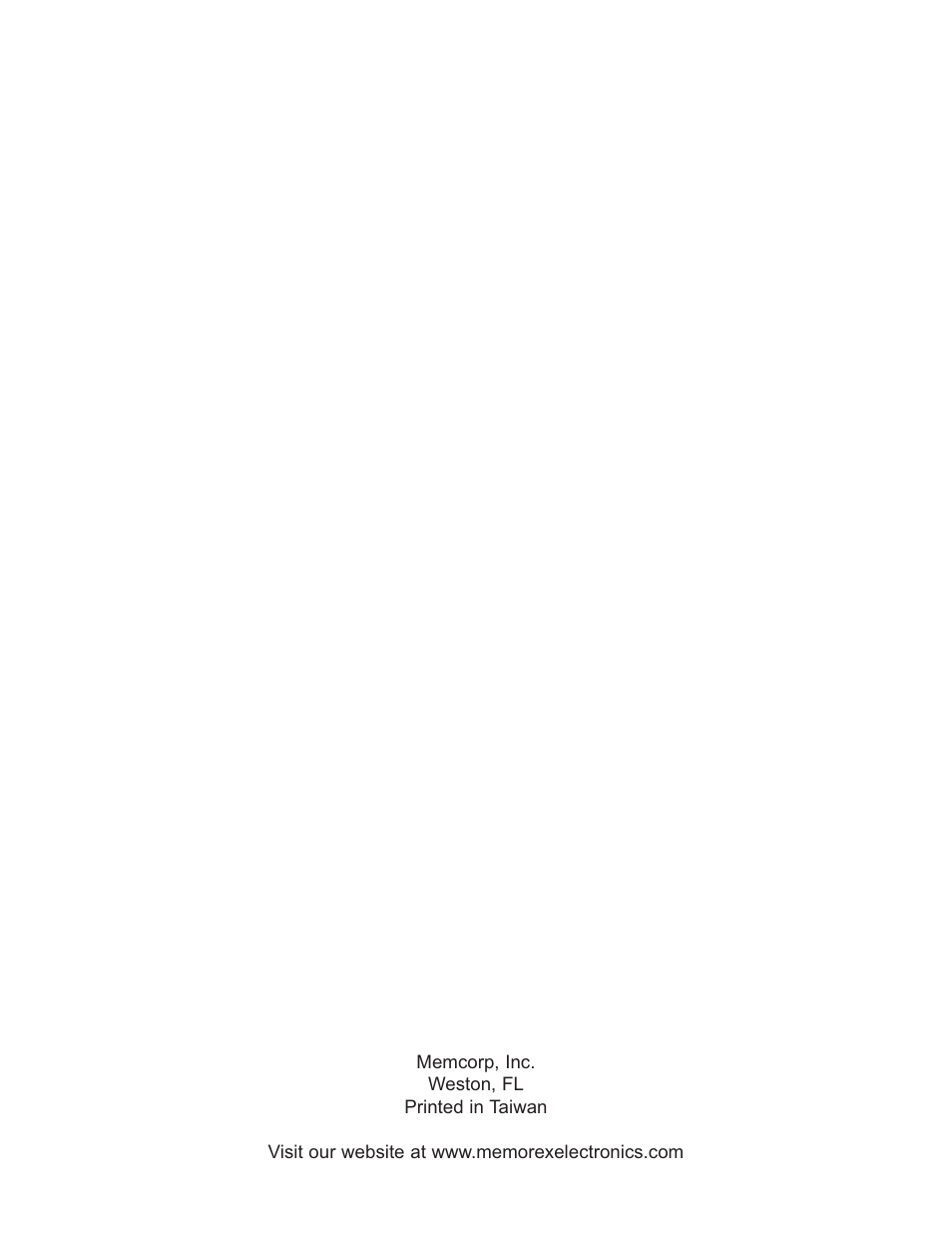 Memorex MT3010OM User Manual | Page 42 / 42