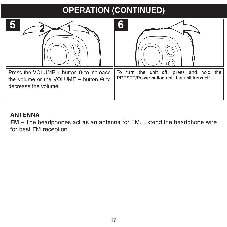 Operation (continued) | Memorex MMP8500 User Manual | Page 18 / 32