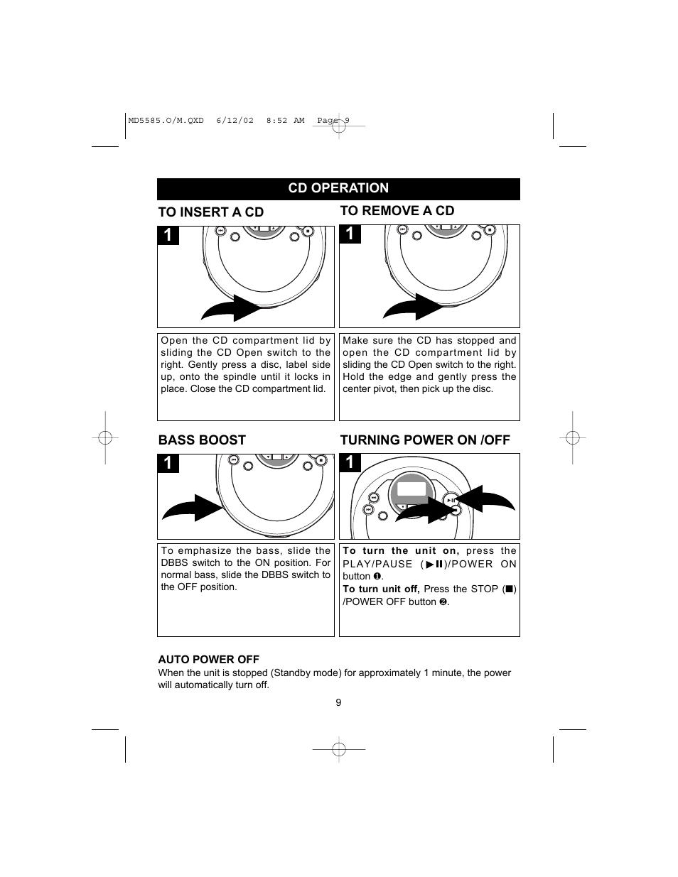Memorex MD5585 User Manual | Page 10 / 19