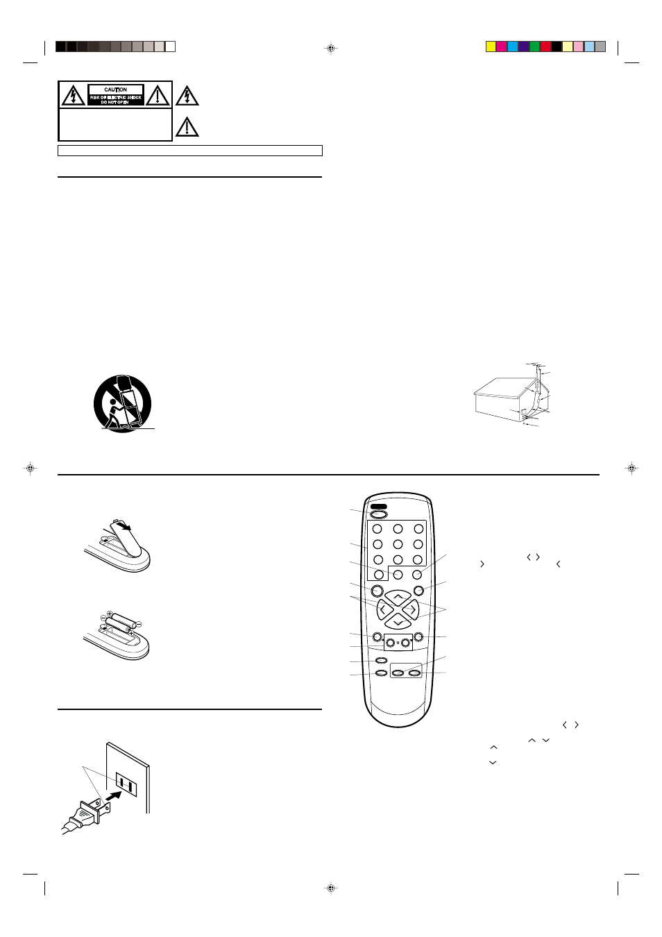 Important safeguards, Remote control, Power source | Memorex MT1192A User Manual | Page 2 / 4