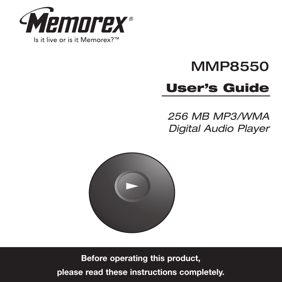 Memorex MMP8550 User Manual | 29 pages