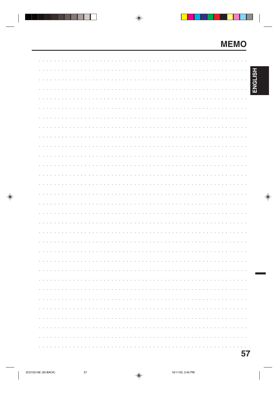 English | Memorex MVD4540B User Manual | Page 57 / 112