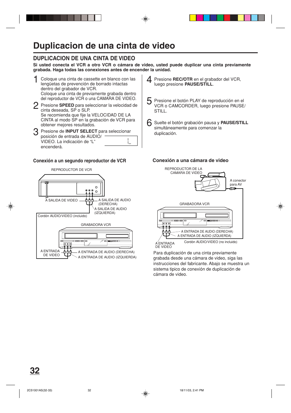 Duplicacion de una cinta de video | Memorex MVD4540B User Manual | Page 88 / 112