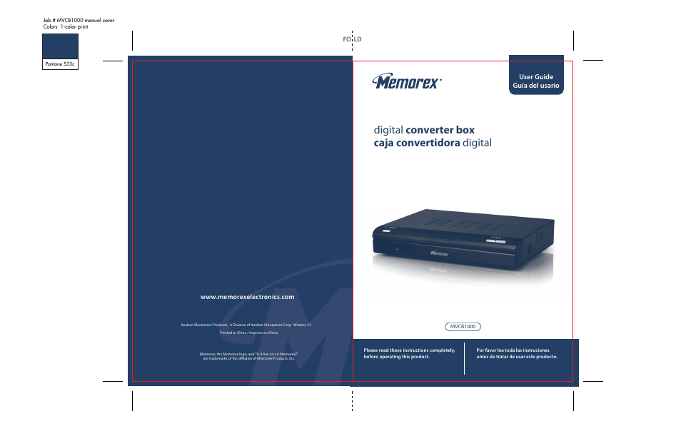 Memorex MVCB1000 User Manual | 39 pages