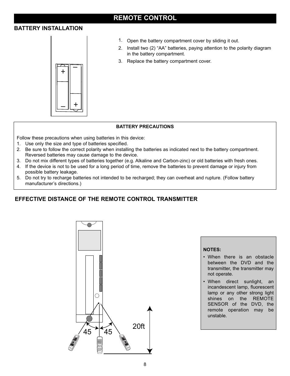Memorex MVD2030 User Manual | Page 9 / 37