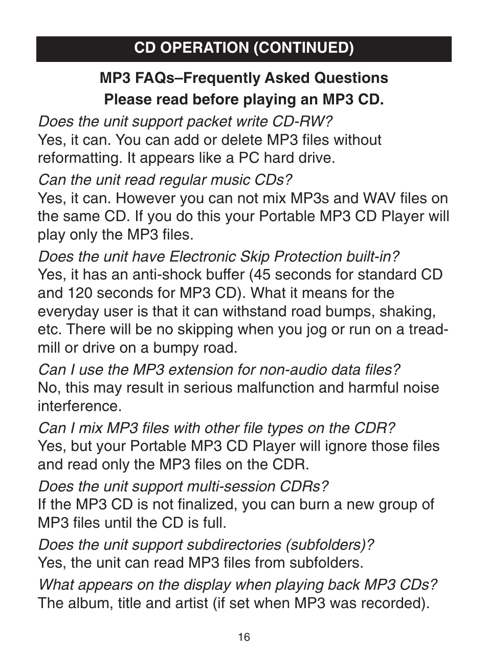 Memorex MPD8853 User Manual | Page 17 / 24