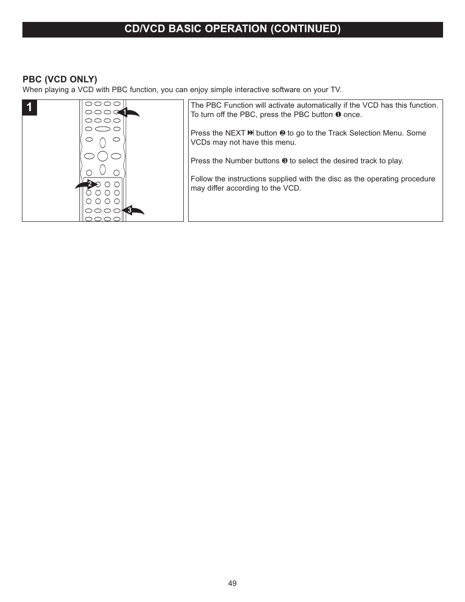 Cd/vcd basic operation (continued) | Memorex MVD4543 User Manual | Page 50 / 58
