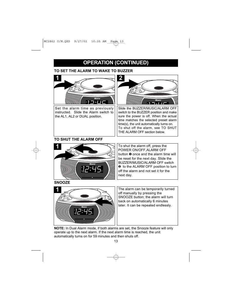 Memorex MC2862 User Manual | Page 14 / 19