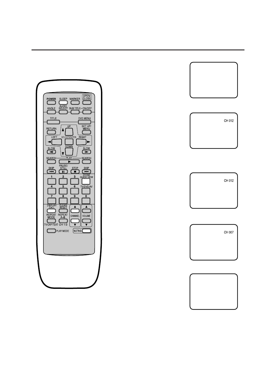 Tv operation | Memorex MVD2256 User Manual | Page 16 / 52