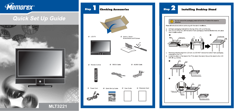 Memorex MLT3221 User Manual | 53 pages