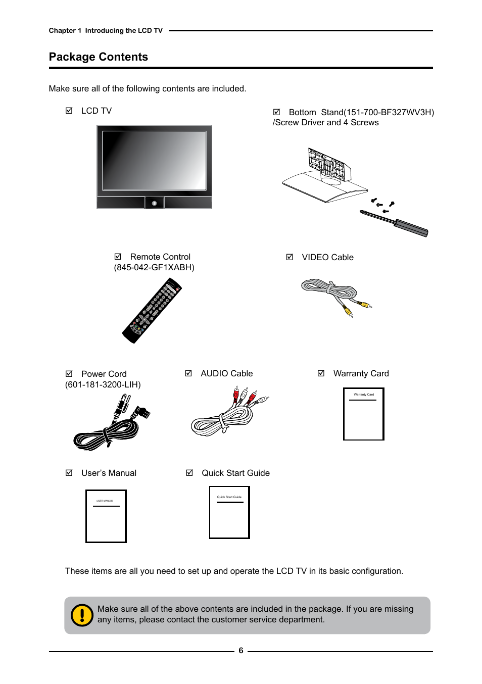 Package contents | Memorex MLT3221 User Manual | Page 10 / 53