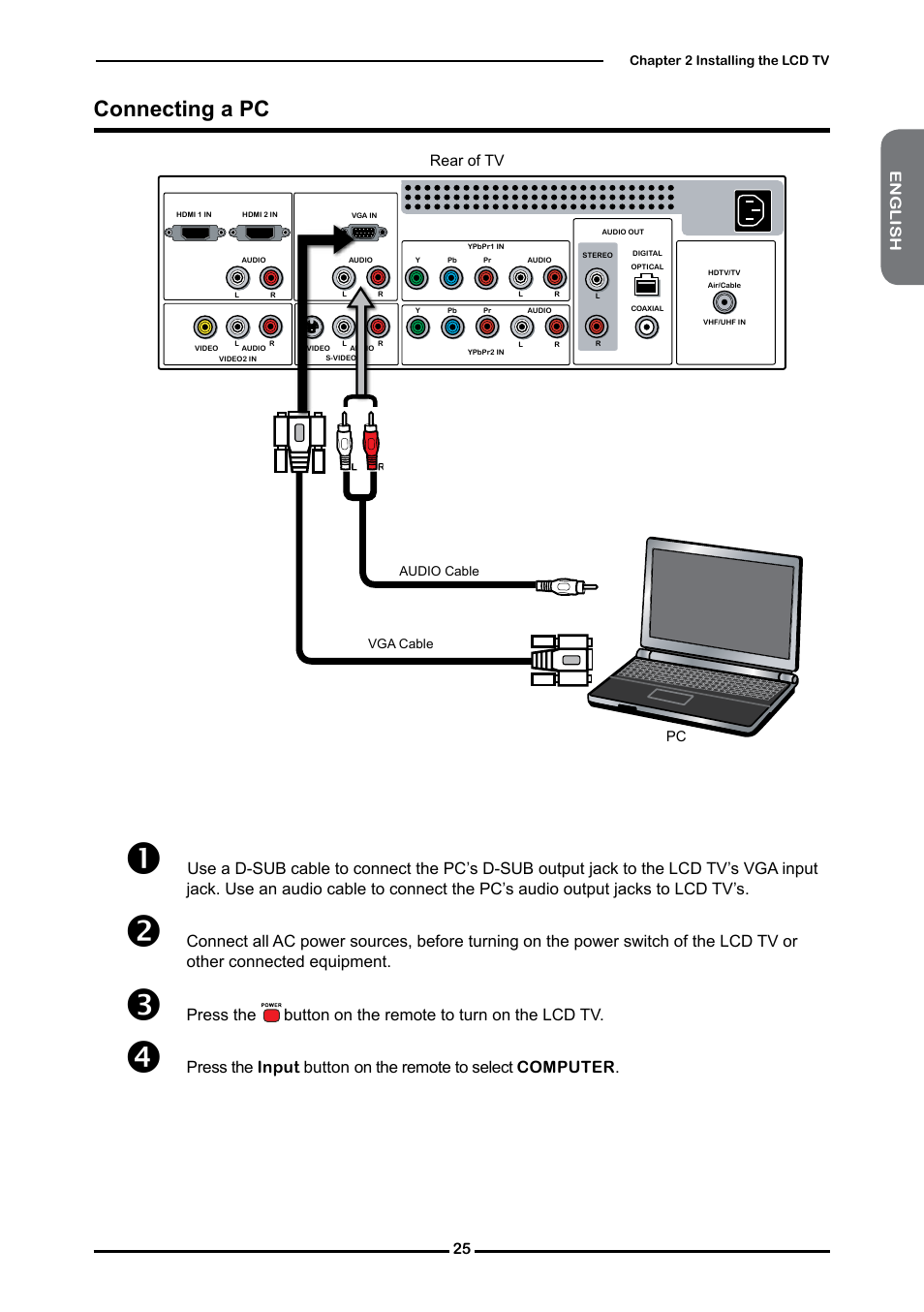 Connecting a pc | Memorex MLT3221 User Manual | Page 29 / 53