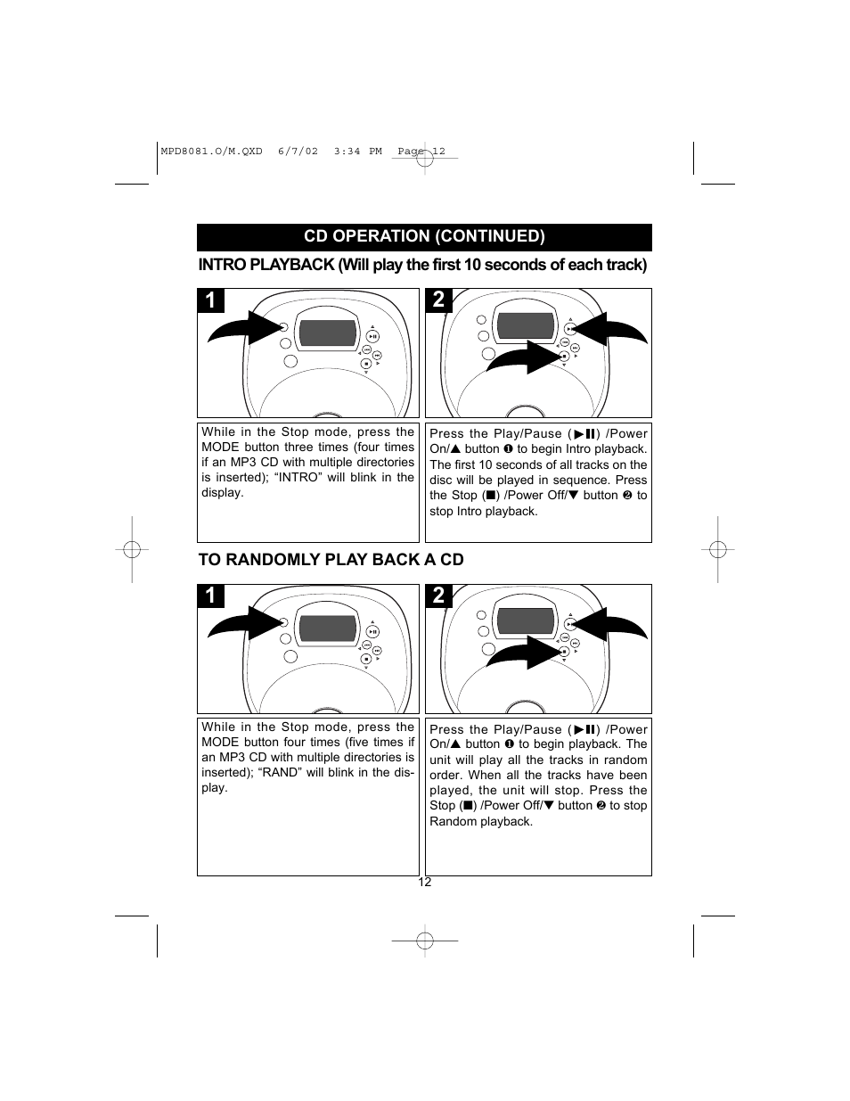 Memorex MPD8081 User Manual | Page 13 / 23