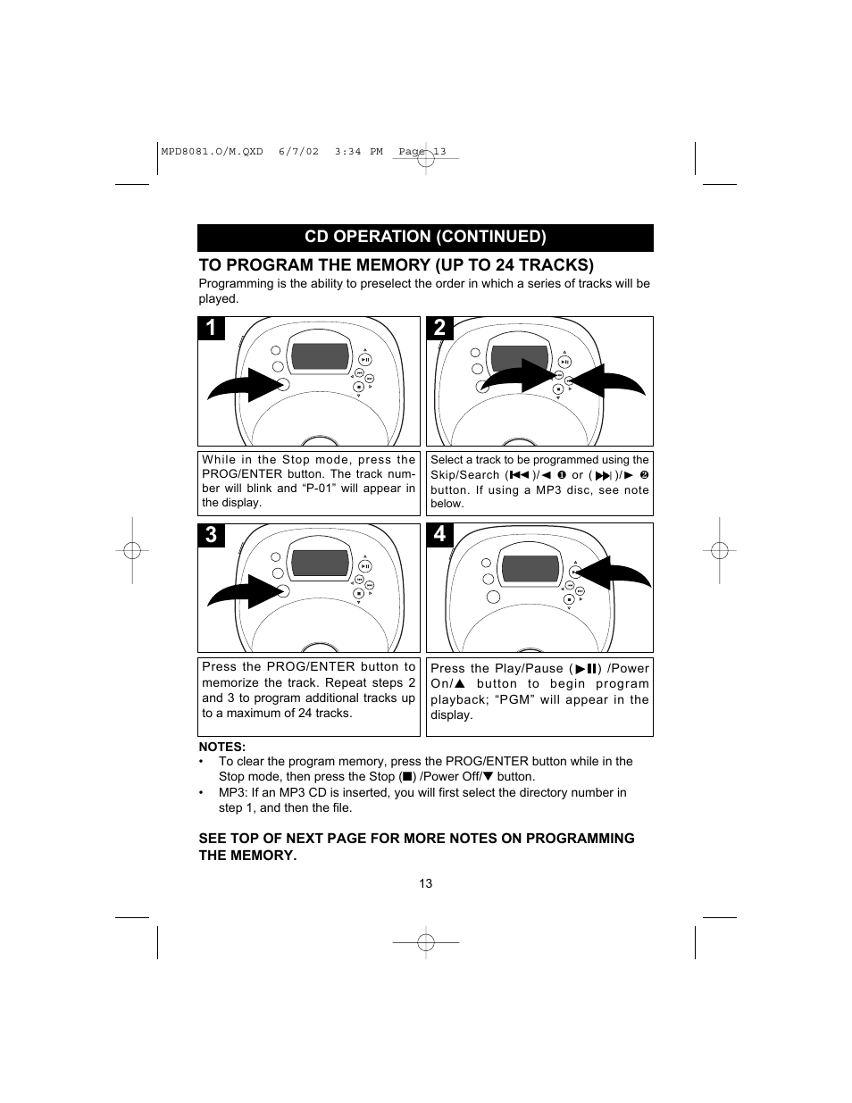 Memorex MPD8081 User Manual | Page 14 / 23