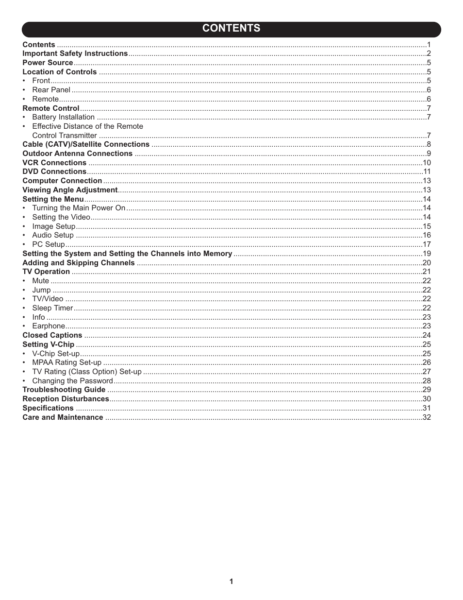 Memorex MLT1522 User Manual | Page 2 / 34