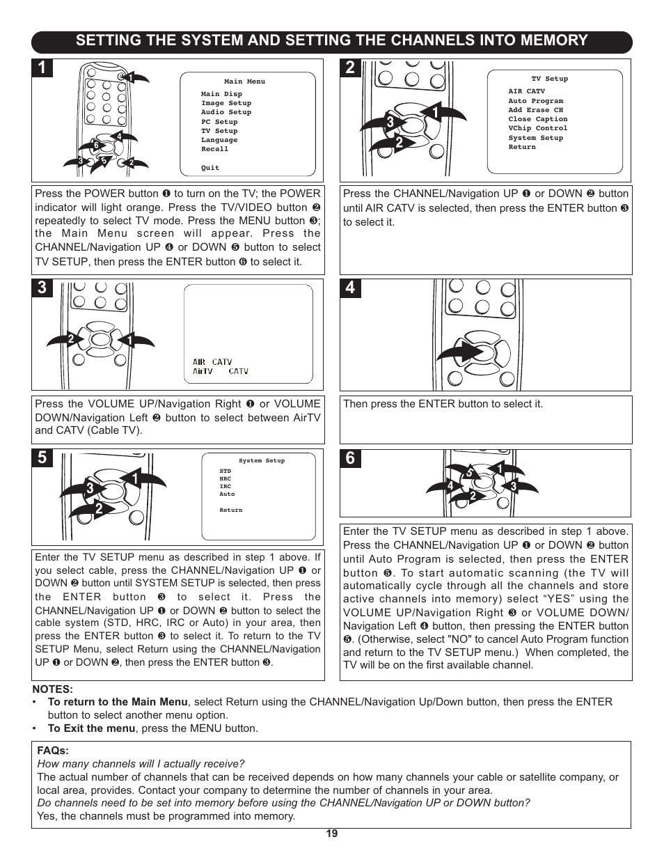 Then press the enter button to select it | Memorex MLT1522 User Manual | Page 20 / 34