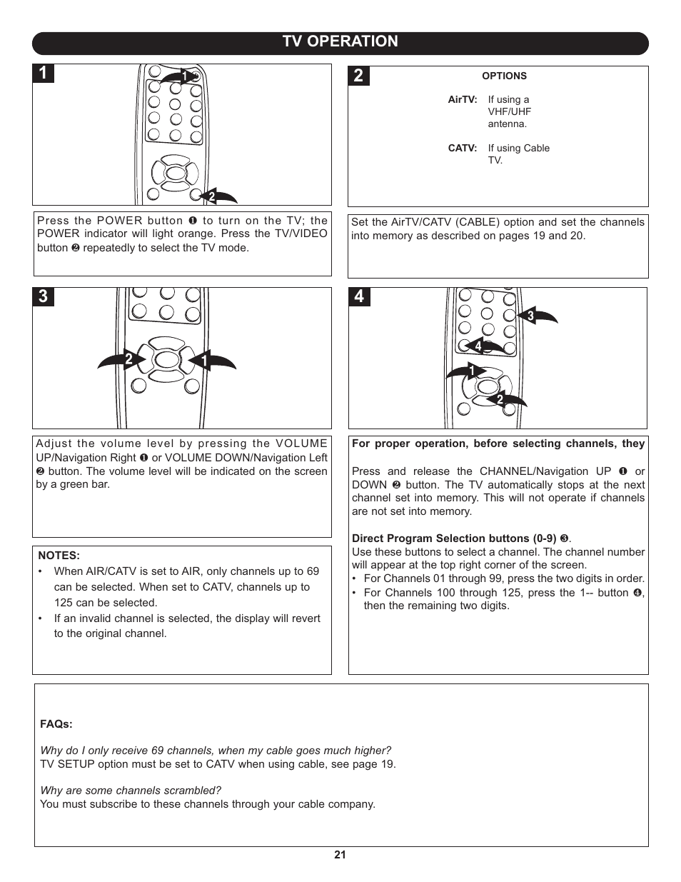 Tv operation | Memorex MLT1522 User Manual | Page 22 / 34