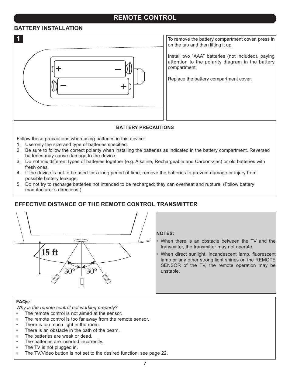 Remote control | Memorex MLT1522 User Manual | Page 8 / 34