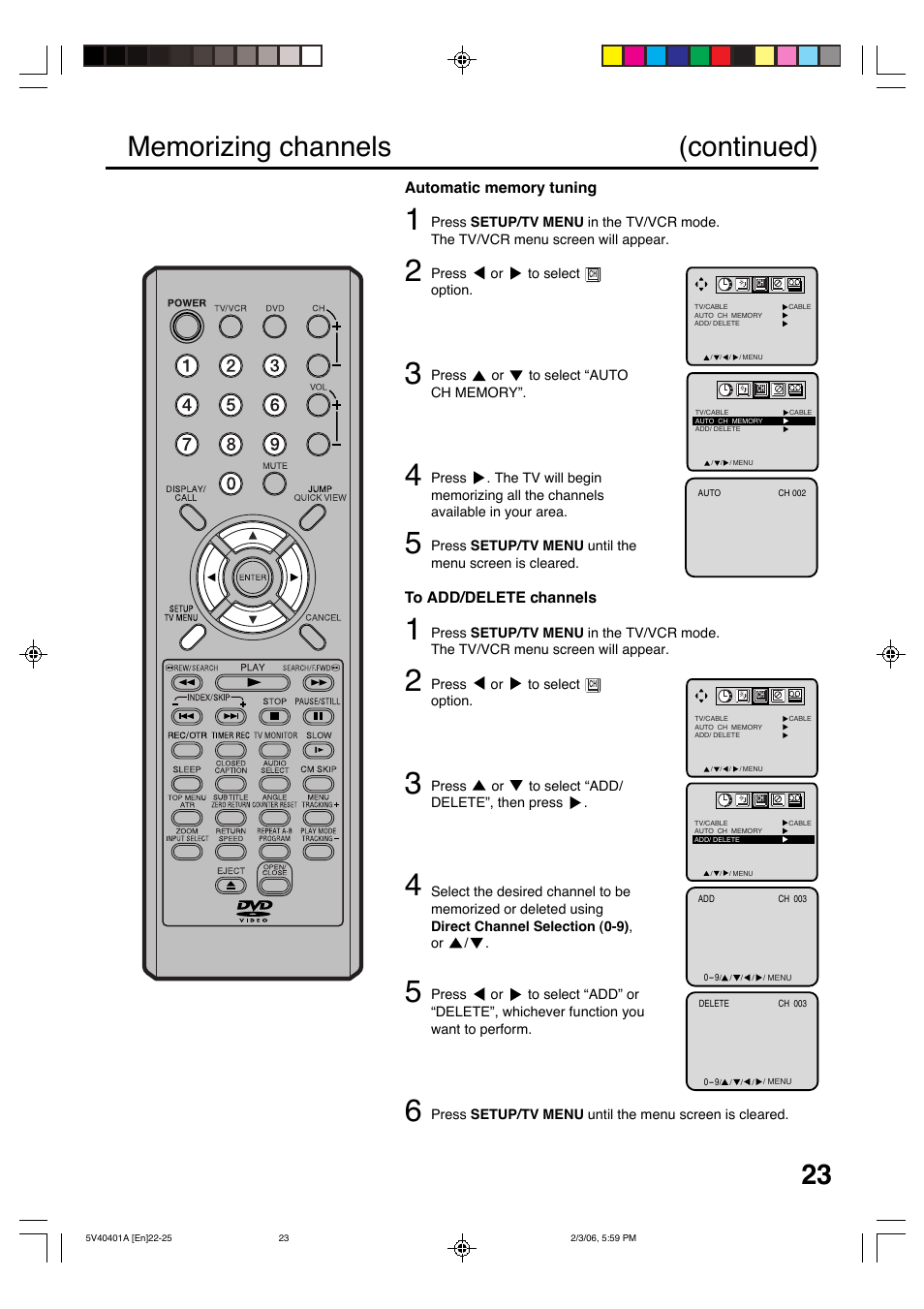 Memorex MVDT2002A User Manual | Page 23 / 65