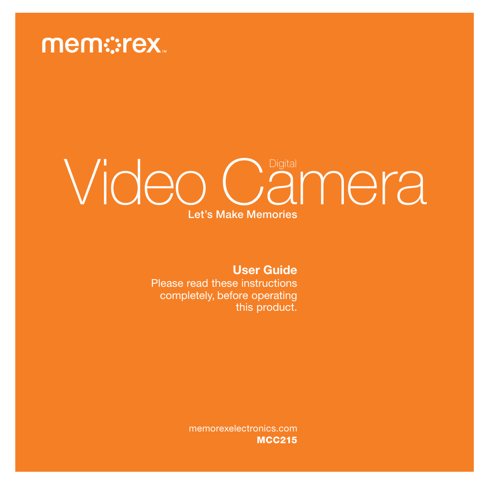 Memorex MCC215 User Manual | 48 pages