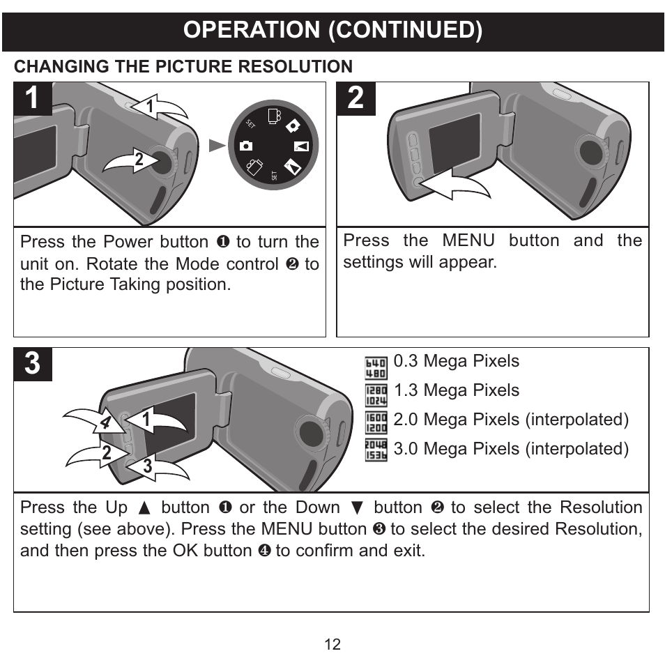 Operation (continued) | Memorex MCC215 User Manual | Page 13 / 48