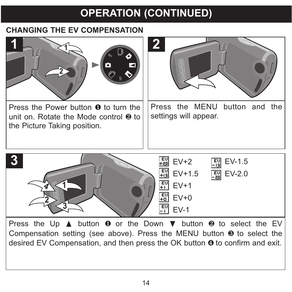 Operation (continued) | Memorex MCC215 User Manual | Page 15 / 48