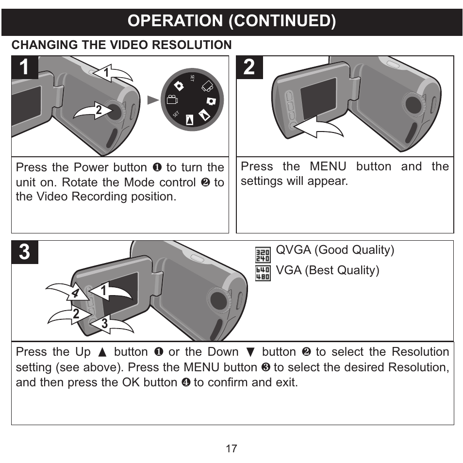 Operation (continued) | Memorex MCC215 User Manual | Page 18 / 48