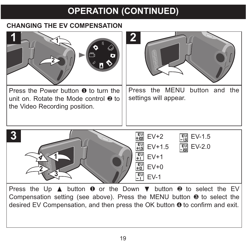 Operation (continued) | Memorex MCC215 User Manual | Page 20 / 48