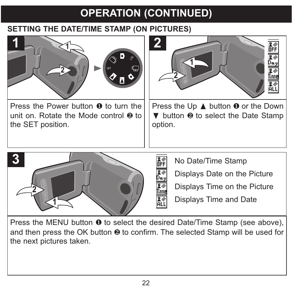 Operation (continued) | Memorex MCC215 User Manual | Page 23 / 48