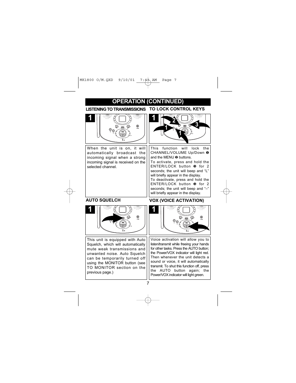 Memorex MK1800 User Manual | Page 8 / 12