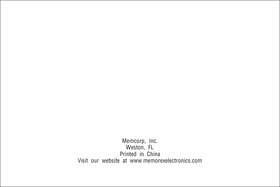 Memorex MMP3642 User Manual | Page 25 / 25
