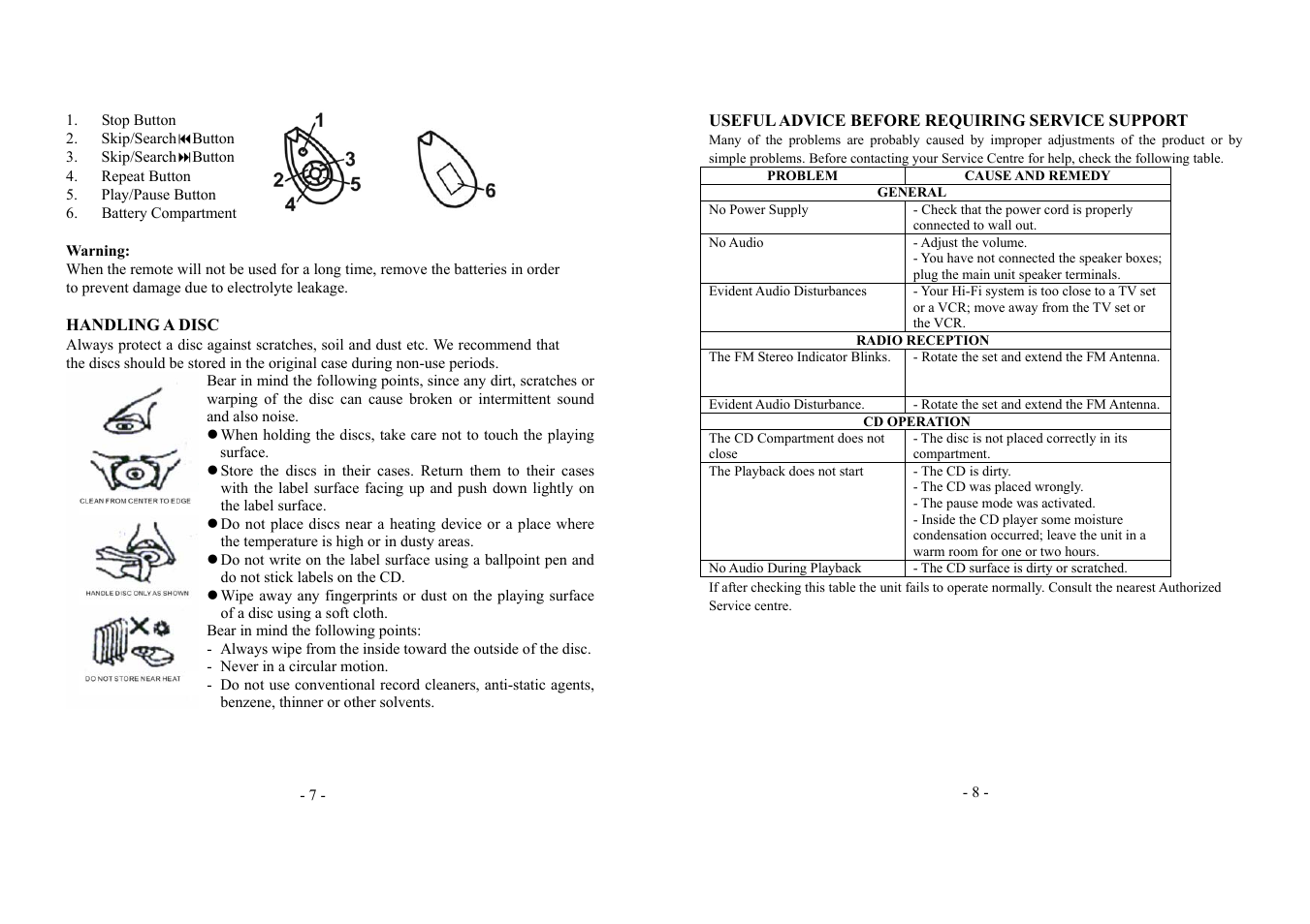 Memorex MX9790 User Manual | Page 5 / 6