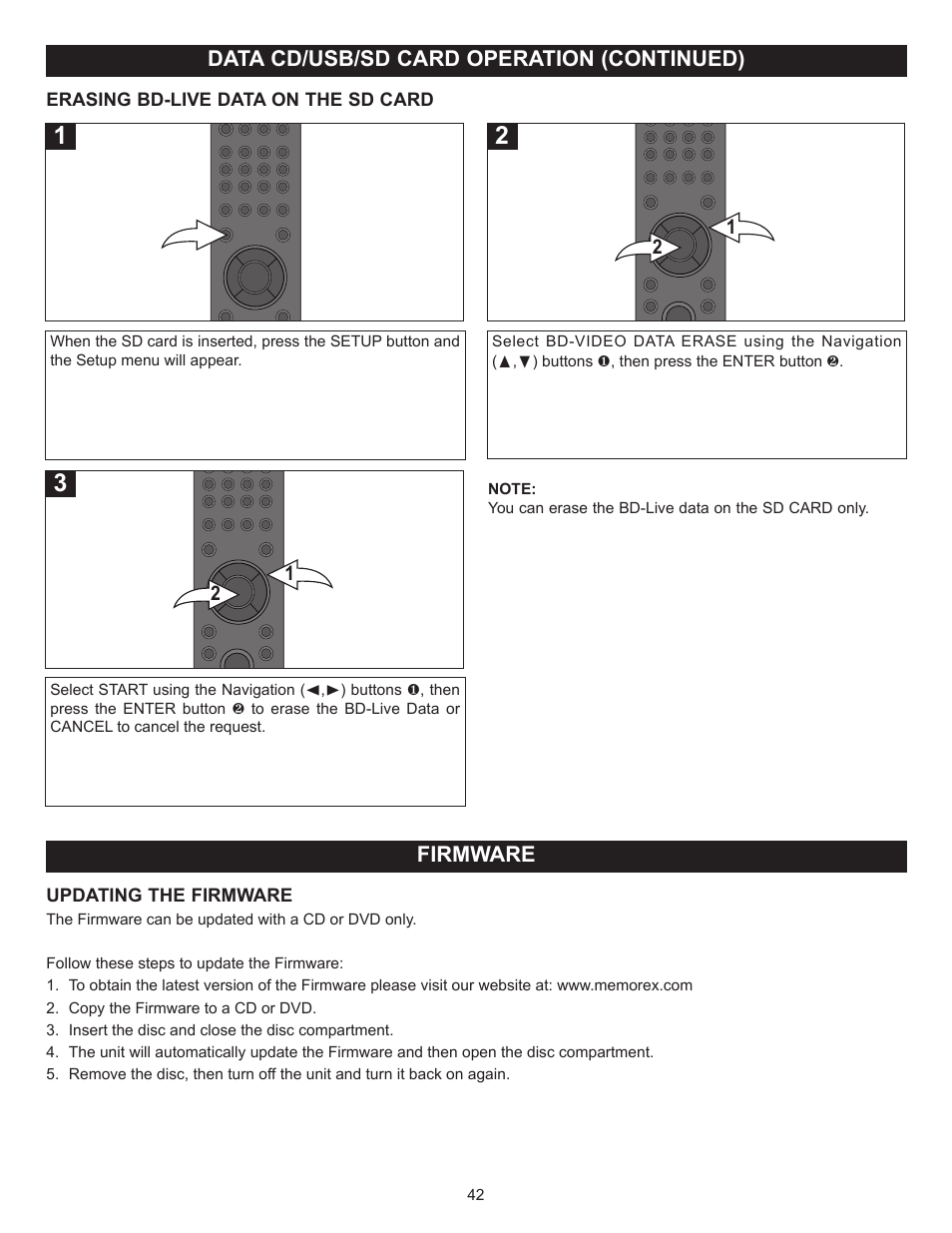 Memorex MVBD2520 User Manual | Page 43 / 47