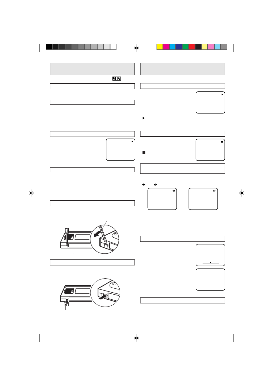 Loading and unloading, Playback | Memorex MVT2139 User Manual | Page 20 / 29