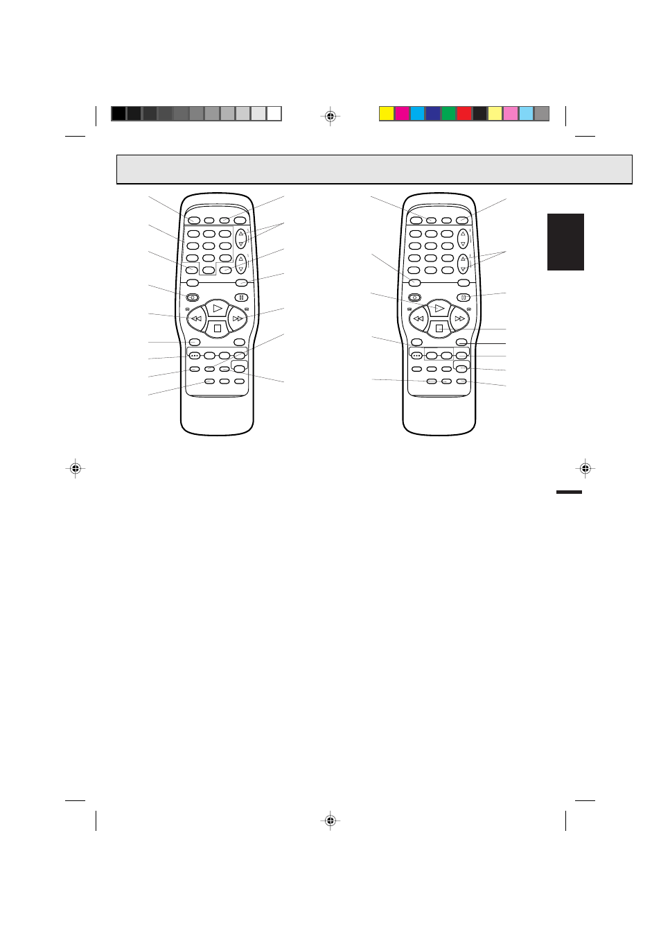 Remote control, Description of controls, English | Memorex MVT2139 User Manual | Page 9 / 29