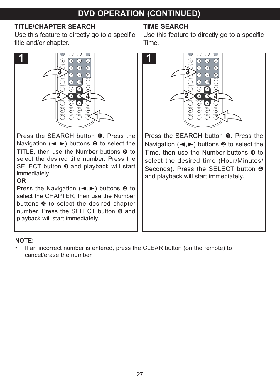 Dvd operation (continued) | Memorex MVDP1077 User Manual | Page 28 / 41