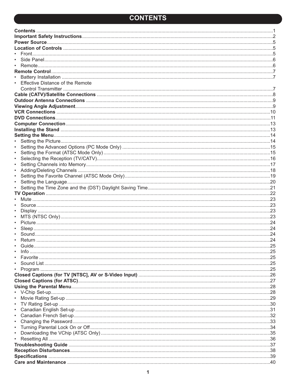 Memorex MLT1912 User Manual | Page 2 / 82