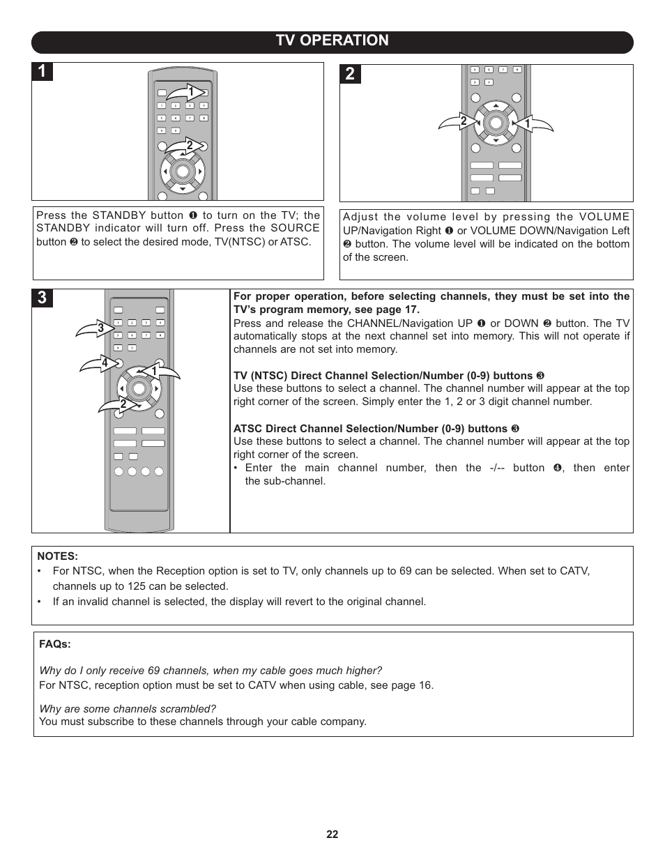 Tv operation | Memorex MLT1912 User Manual | Page 23 / 82