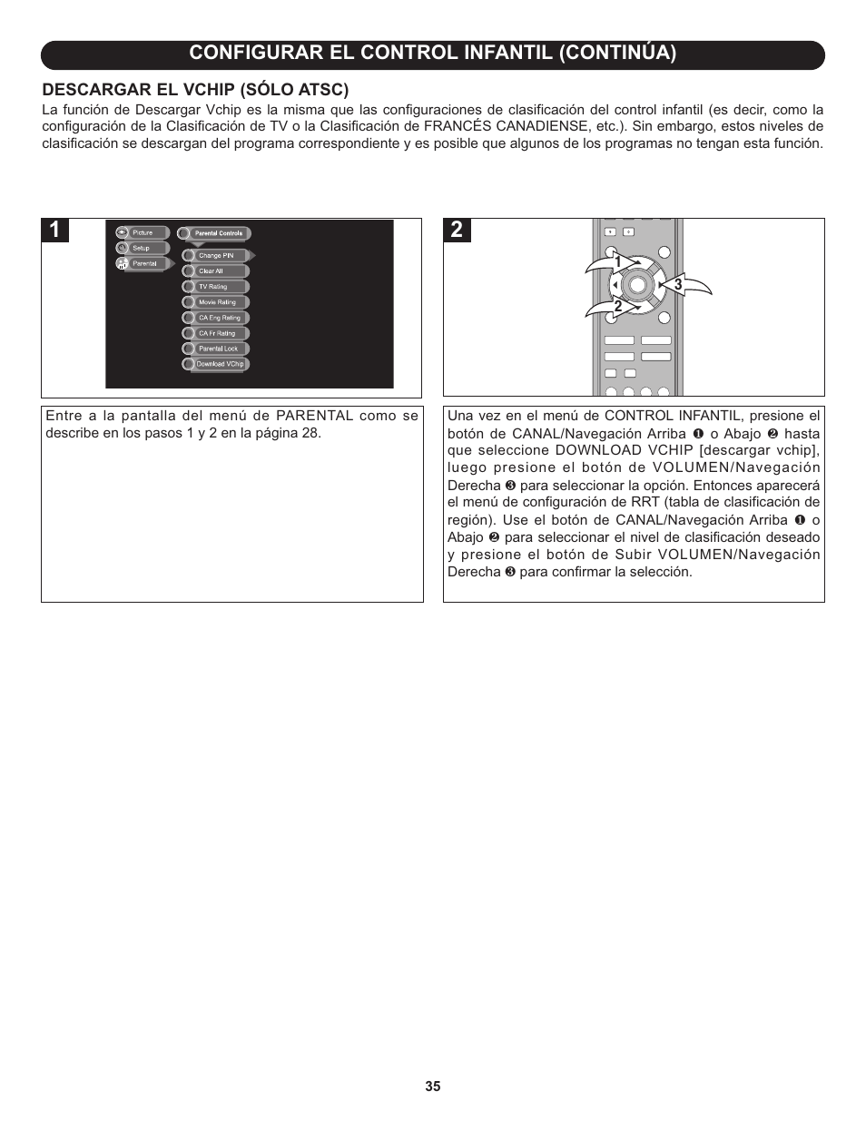 Configurar el control infantil (continúa) | Memorex MLT1912 User Manual | Page 76 / 82