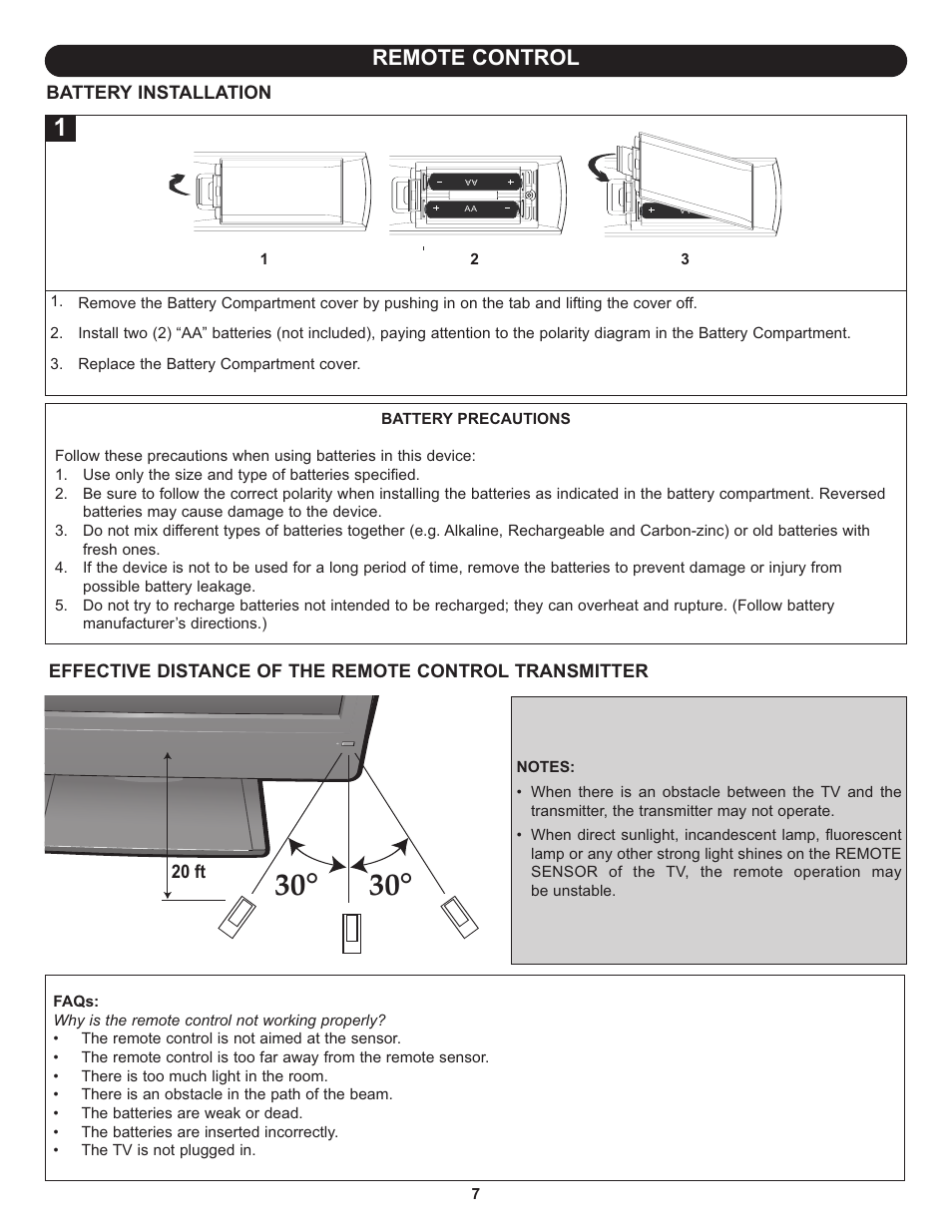 Remote control | Memorex MLT1912 User Manual | Page 8 / 82