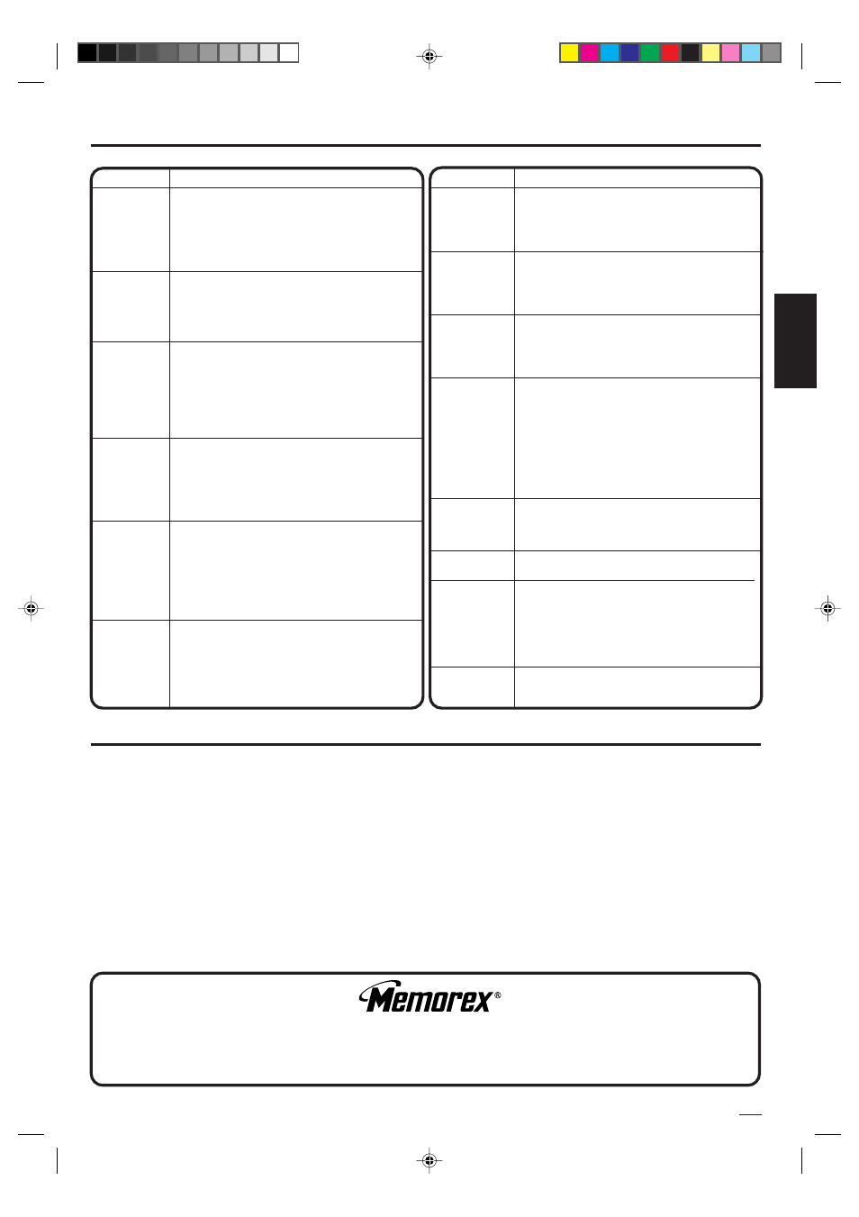 Antes de solicitar servicio, Especificaciones, Esp añol | Memorex MT2206 User Manual | Page 47 / 48