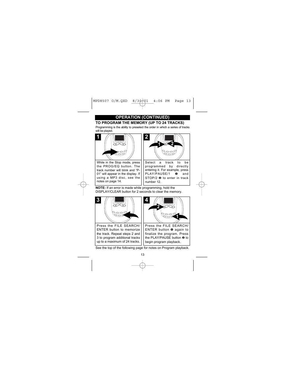 Memorex MPD8507CP User Manual | Page 14 / 23