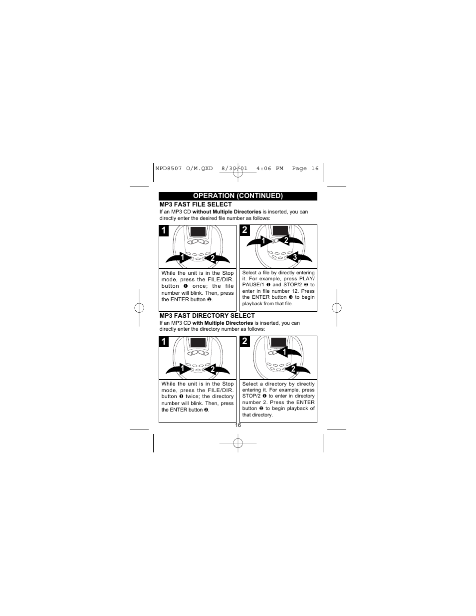 Memorex MPD8507CP User Manual | Page 17 / 23