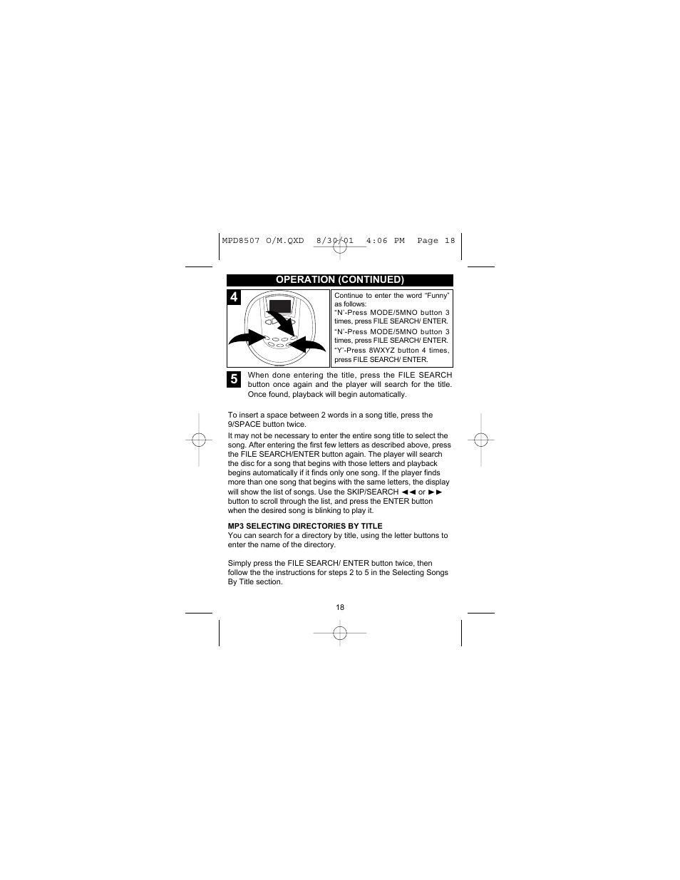Memorex MPD8507CP User Manual | Page 19 / 23