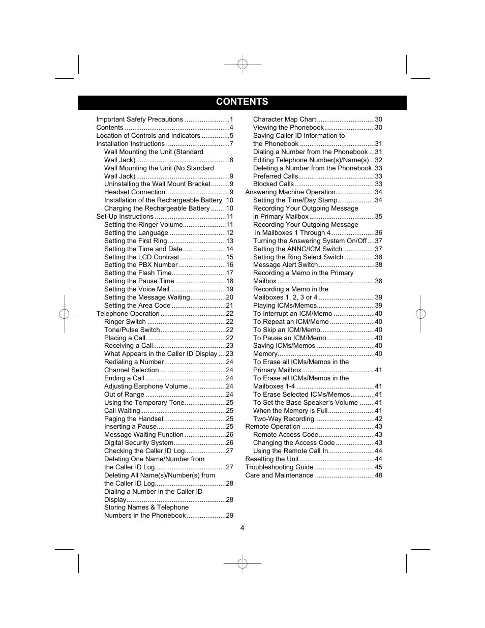 Memorex MPH2430 User Manual | Page 5 / 50
