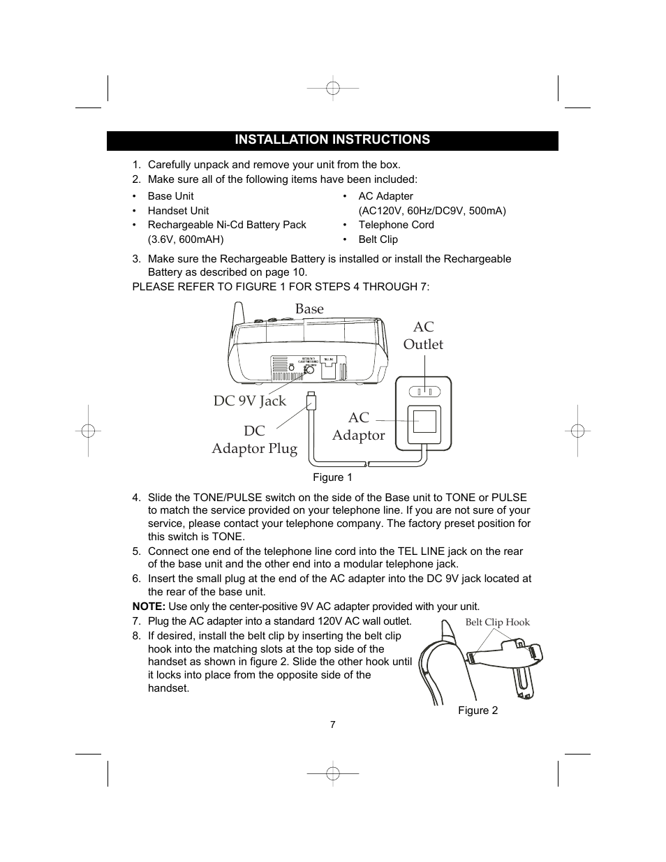 Memorex MPH2430 User Manual | Page 8 / 50