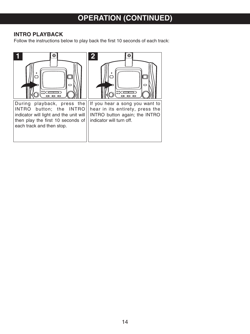 Operation (continued) | Memorex MKS8503 User Manual | Page 15 / 25